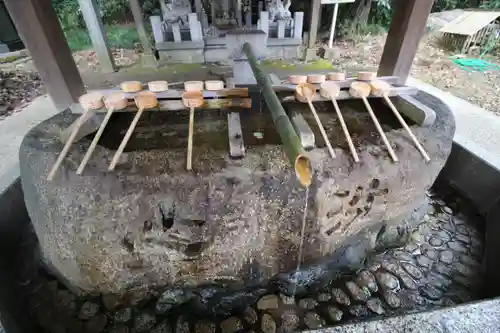 愛知縣護國神社の手水舎