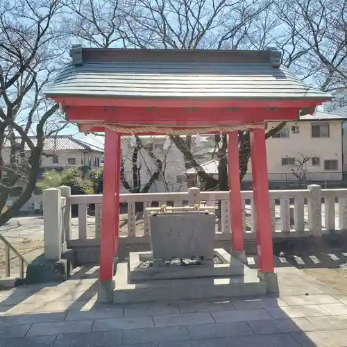 稲荷神社の手水