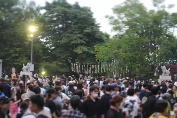 釧路一之宮 厳島神社のお祭り