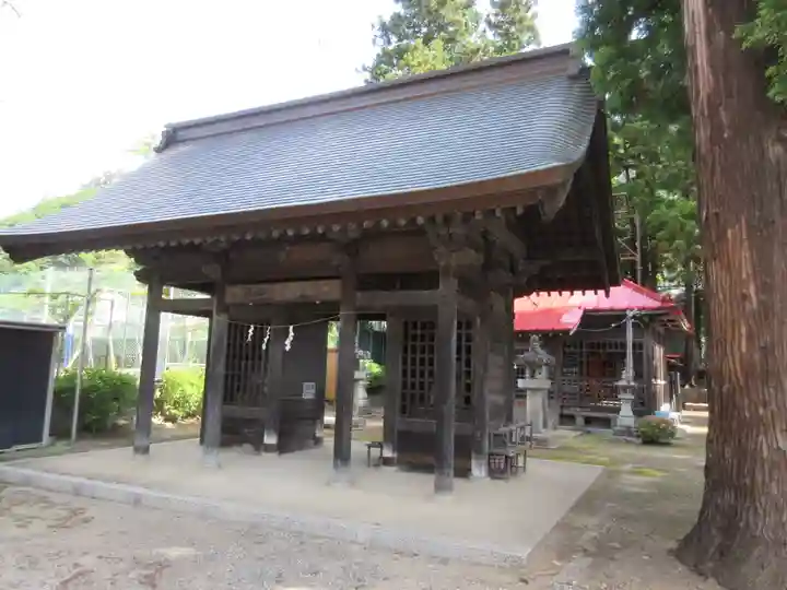 初鹿野諏訪神社の山門・神門