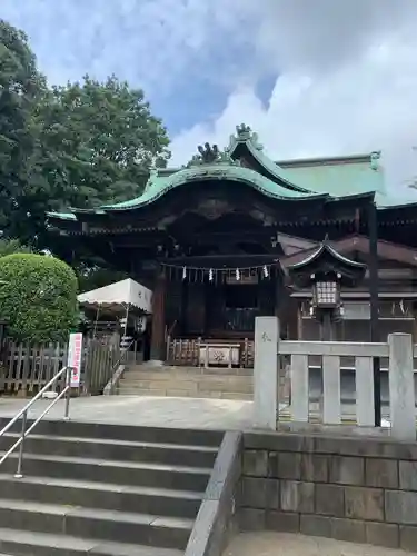 桐ヶ谷氷川神社の本殿・本堂