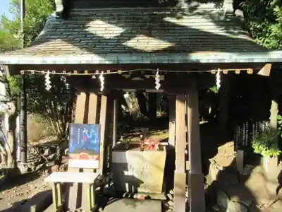 富知六所浅間神社の手水舎
