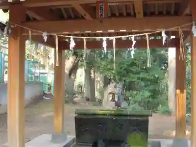 阿夫利神社の手水舎