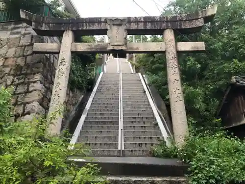 田土浦坐神社の鳥居