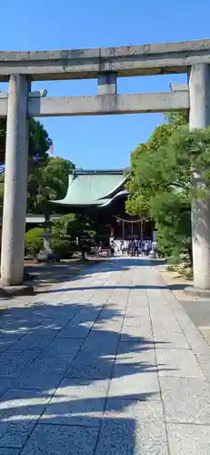 大元 宗忠神社の鳥居