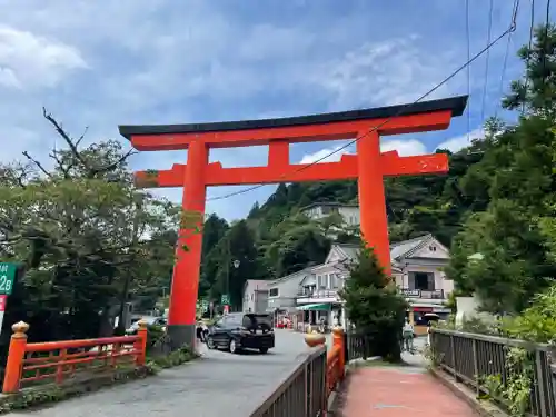 箱根神社の鳥居