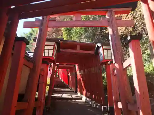 太皷谷稲成神社の鳥居