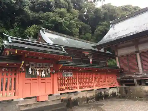 柞原八幡宮の本殿