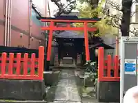 出世稲荷神社(柳森神社境外摂社)の鳥居