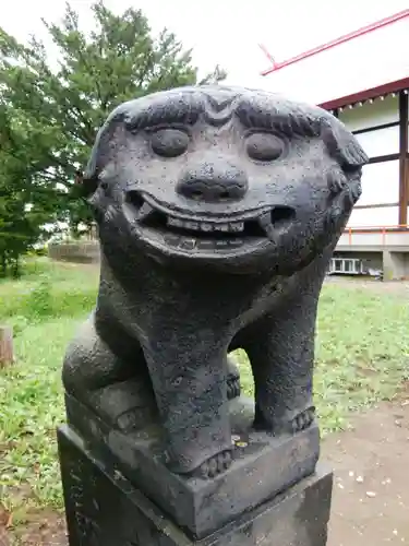 江部乙神社の狛犬