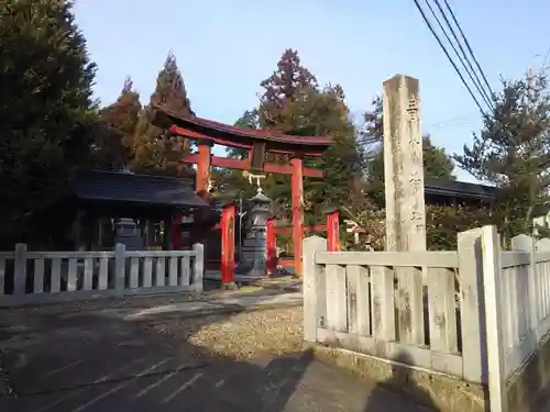 青柳神社の鳥居