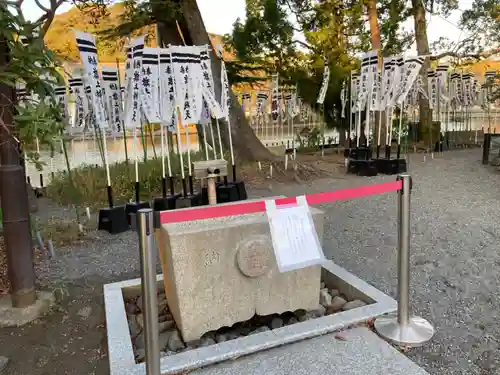 旗上弁財天社の手水舎