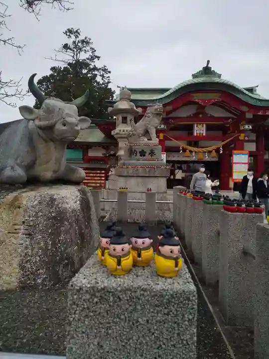 上野天満宮の狛犬