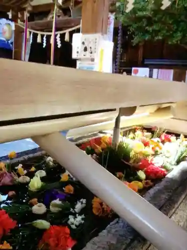 鳩森八幡神社の手水舎