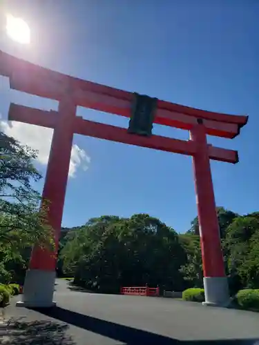 龍宮住吉本宮の鳥居