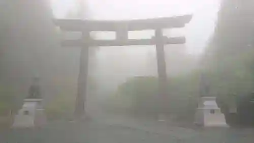 秋葉山本宮 秋葉神社 上社の鳥居