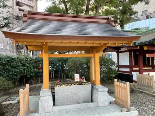 蒲田八幡神社の手水舎