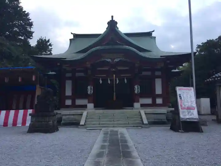 諏訪神社の本殿・本堂