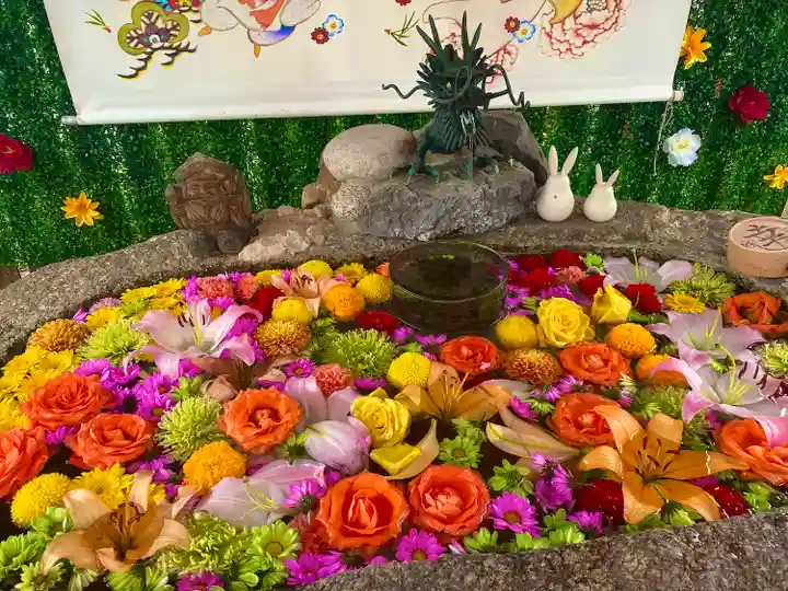 別小江神社の手水舎