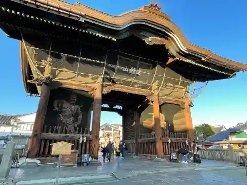 善光寺の山門・神門