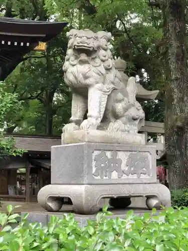 若宮八幡社の狛犬
