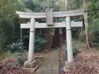 吉田杉山神社の鳥居