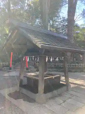 武蔵一宮氷川神社の手水舎