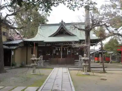 西堤神社の本殿・本堂