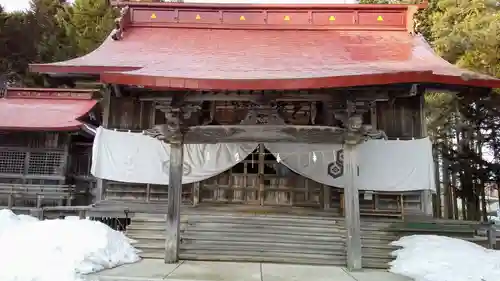 網走神社の本殿