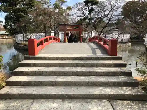 旗上弁財天社の鳥居