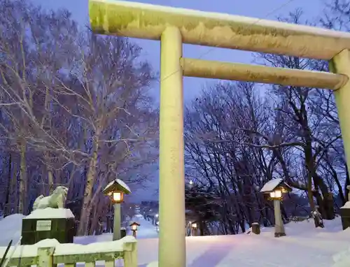 岩内神社の鳥居