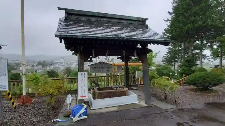 浦幌神社・乳神神社の手水舎