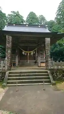 粟鹿神社の本殿・本堂