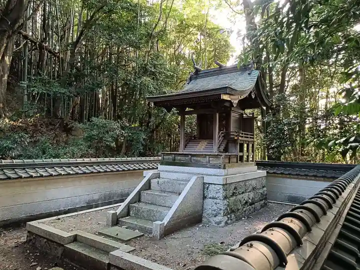 尾津神社の本殿・本堂