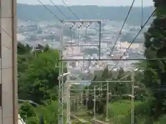 宝山寺の周辺