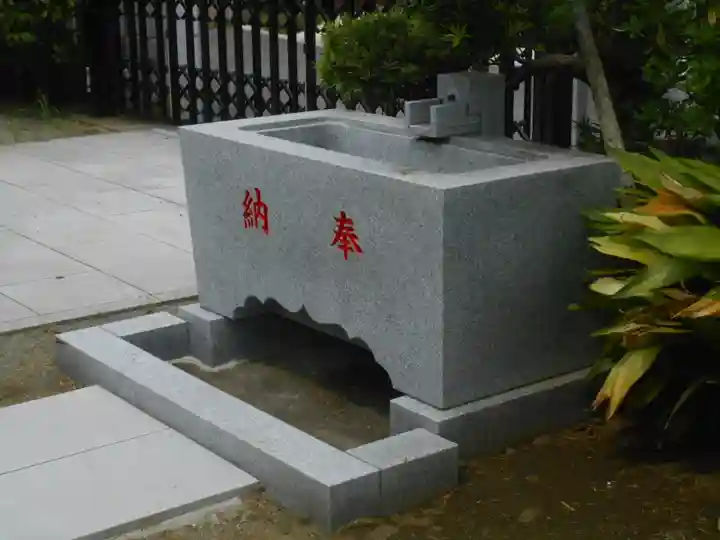 江島神社の手水舎