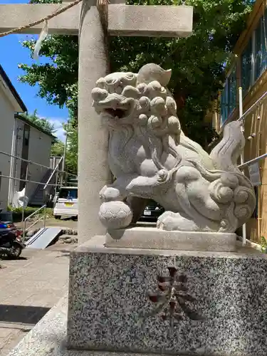 浜嶽神社の狛犬