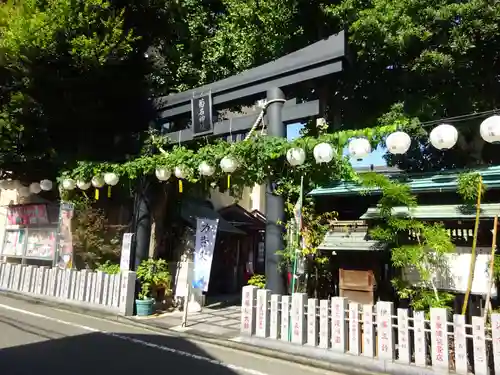 菊名神社の鳥居