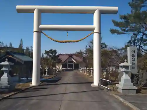 洞爺湖神社の鳥居