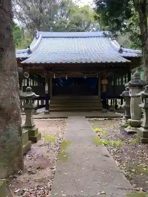 白岳神社の本殿・本堂