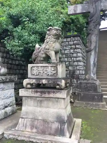 品川神社の狛犬