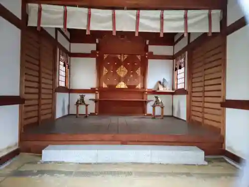 洲原社の本殿・本堂