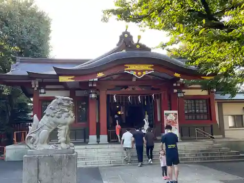 旗岡八幡神社の本殿・本堂