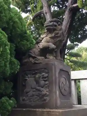 森戸大明神(森戸神社)の狛犬