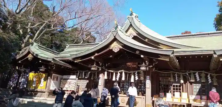 検見川神社の本殿・本堂