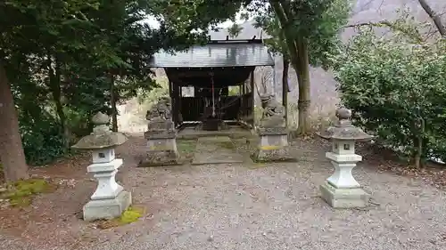 温泉神社の本殿