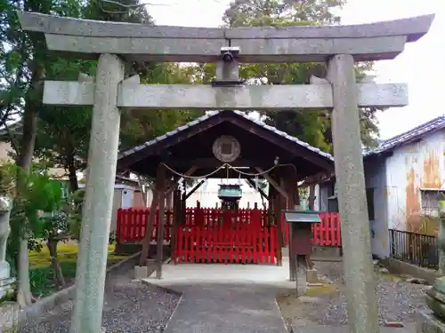 林稲荷神社の鳥居