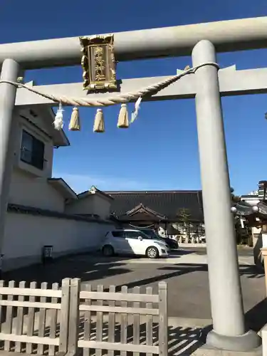 松江宗忠神社の鳥居