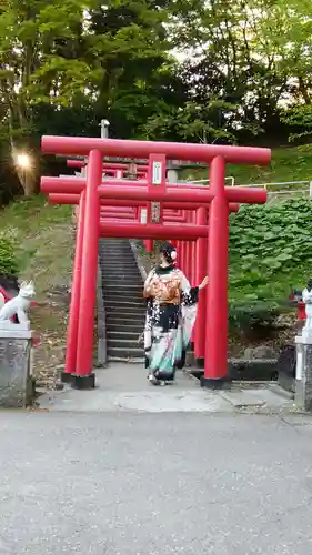 白狐山光星寺の鳥居