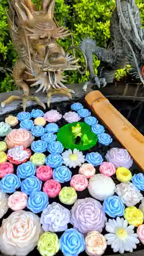 駒込妙義神社の手水舎